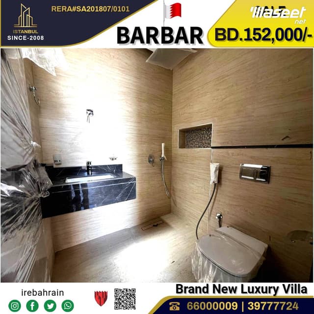 Beautiful Brand New Villa for Sale in Barbar