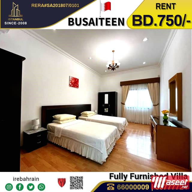 Villa for rent in Busaiteen