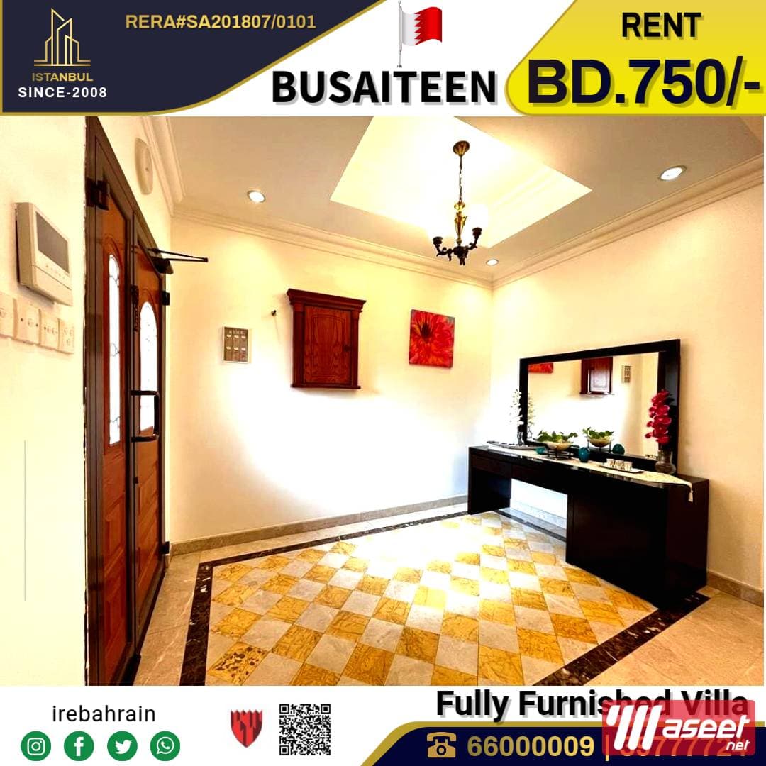 Villa for rent in Busaiteen 8