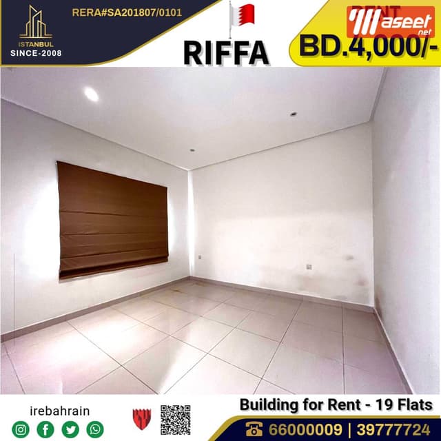 Whole Building for Rent in Riffa, Bukowarah