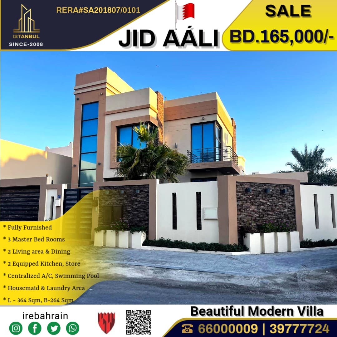 Luxury modern Villa for Sale in Jid Ali 1