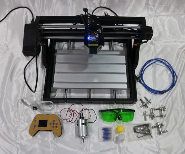 CNC laser and drill 