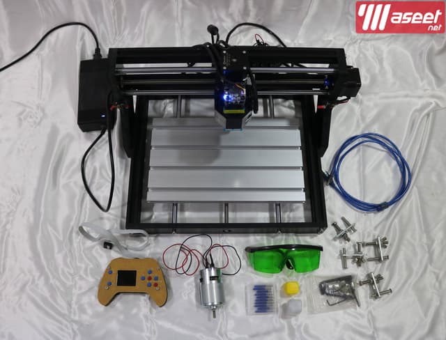 CNC laser and drill 