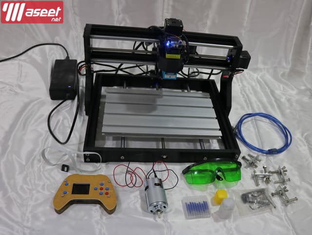 CNC laser and drill 