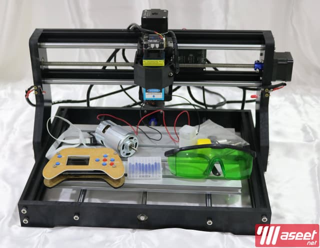 CNC laser and drill 