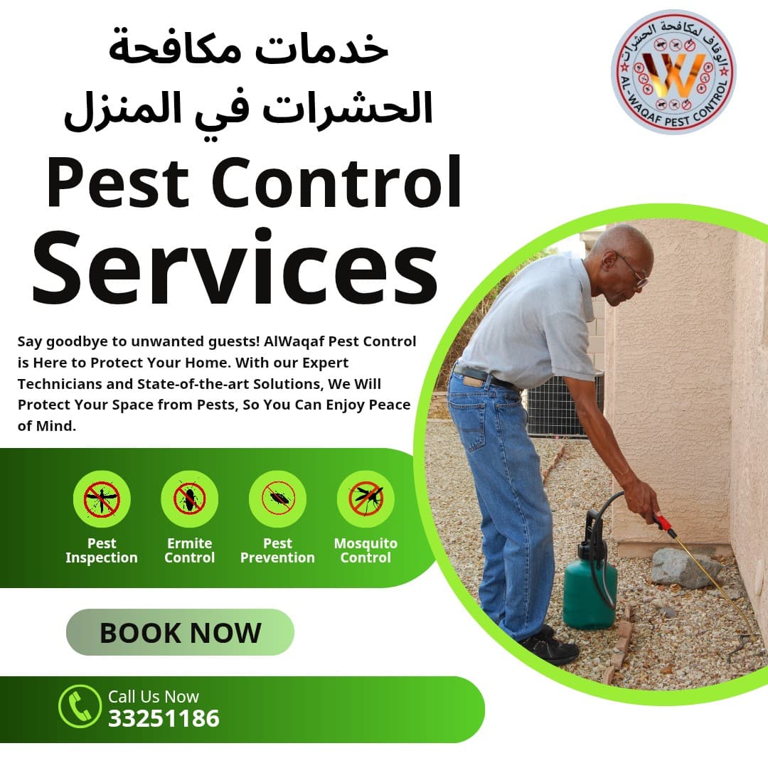 Pest Control Services Special offers just only 20 BHD 0