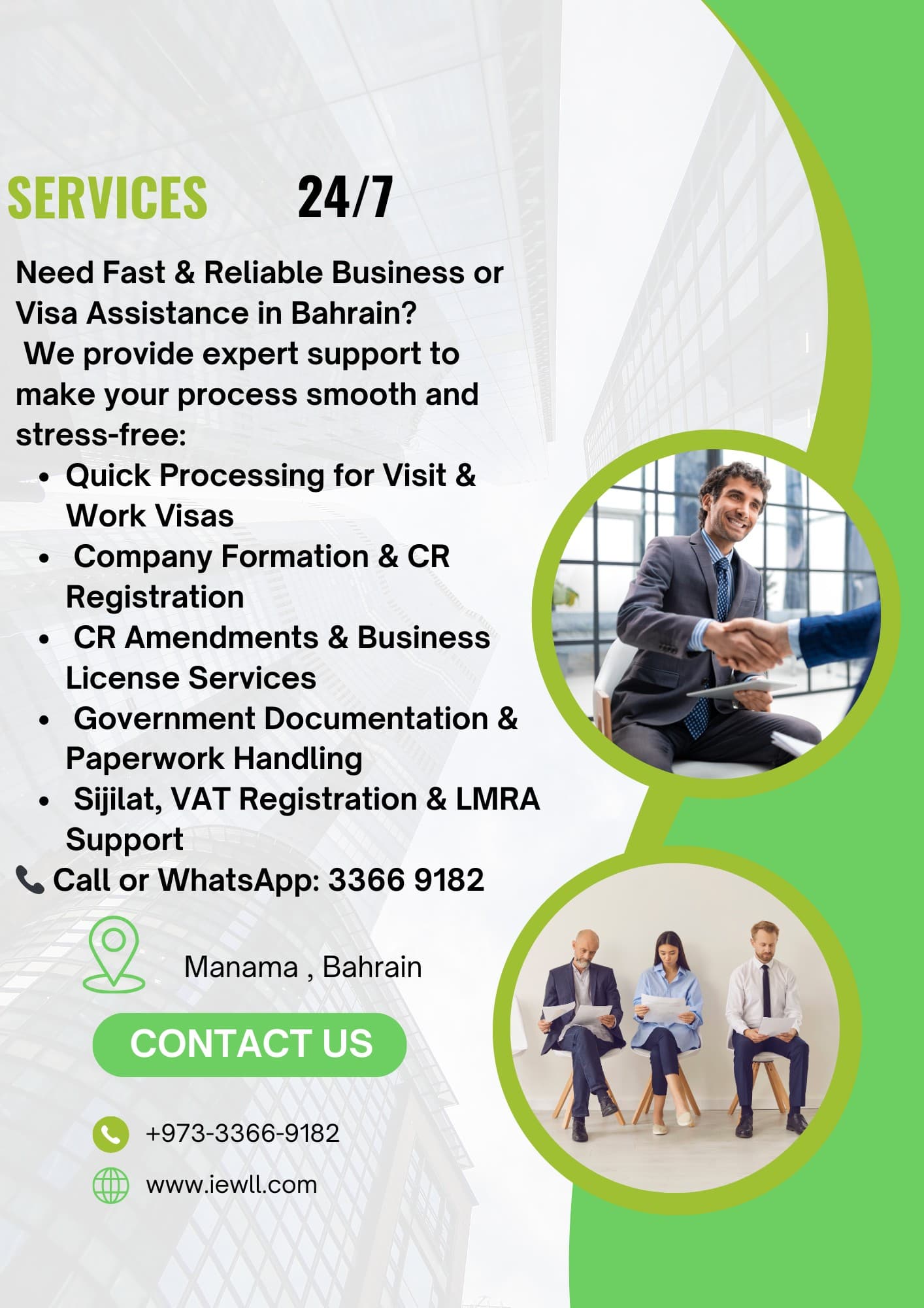 Bahrain's leading business and visa solutions 0