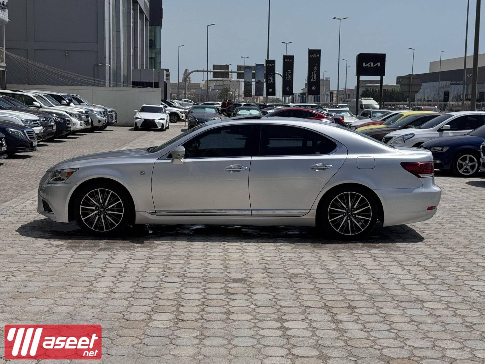 لكزس LS-460F 2015 (فضي) 5