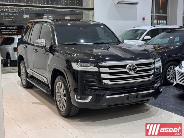 تويوتا لاند كروزر VX-R 2023 (أسود)