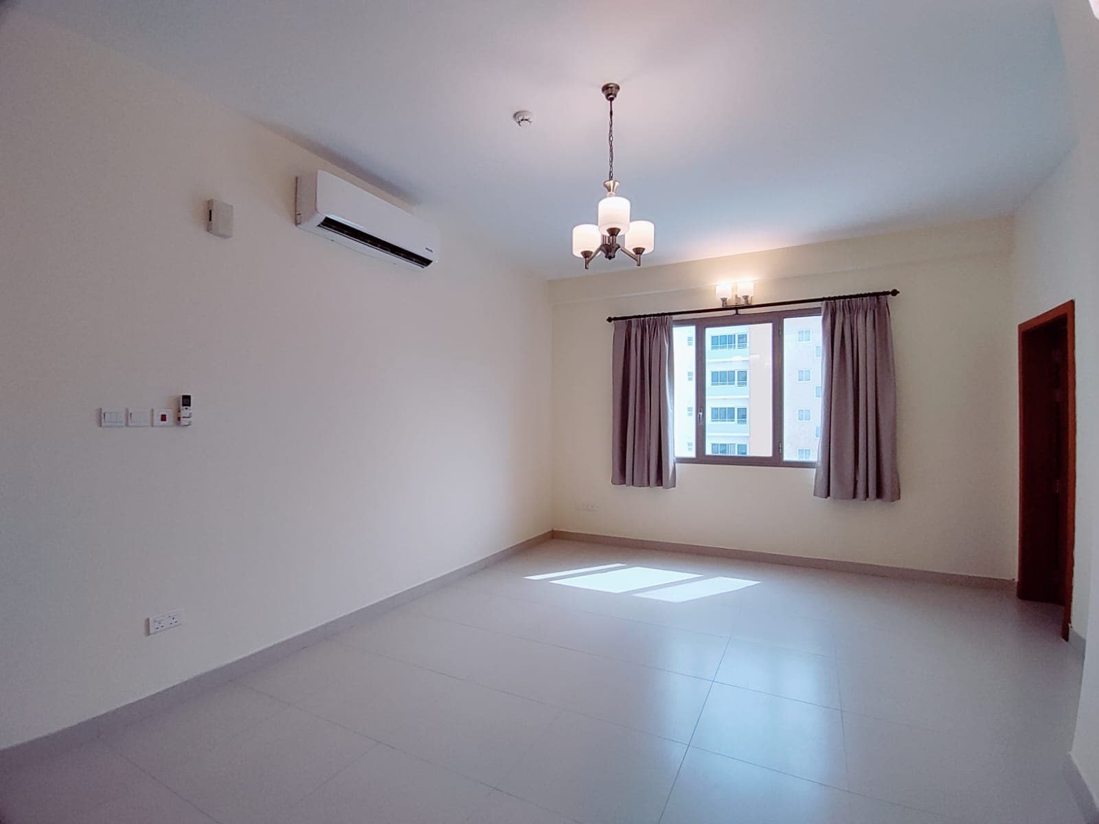 A semi-furnished two bedroom apartment for rent in Hidd 1