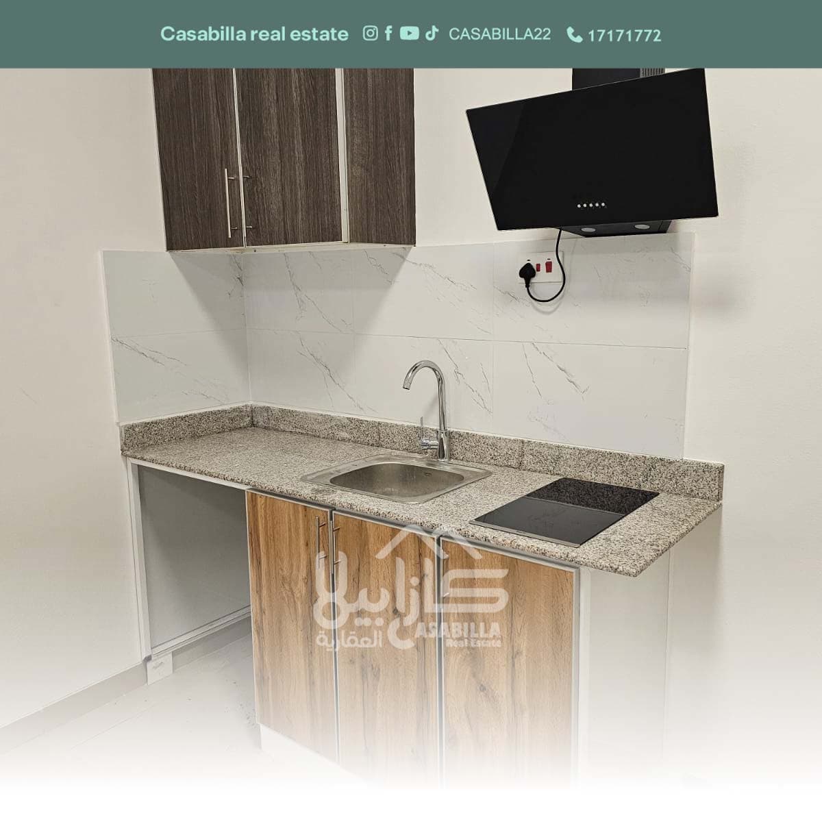 For rent a studio in Diyar Al Muharraq 3