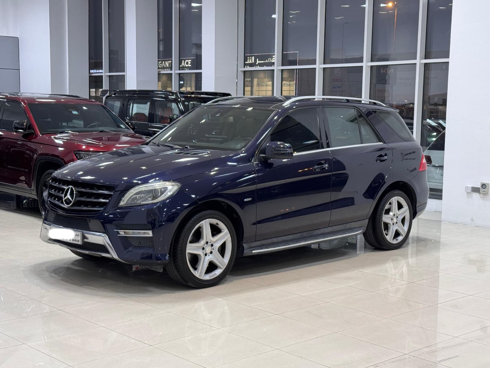 Mercedes Benz ML-350 4matic 2013 (Blue) 7