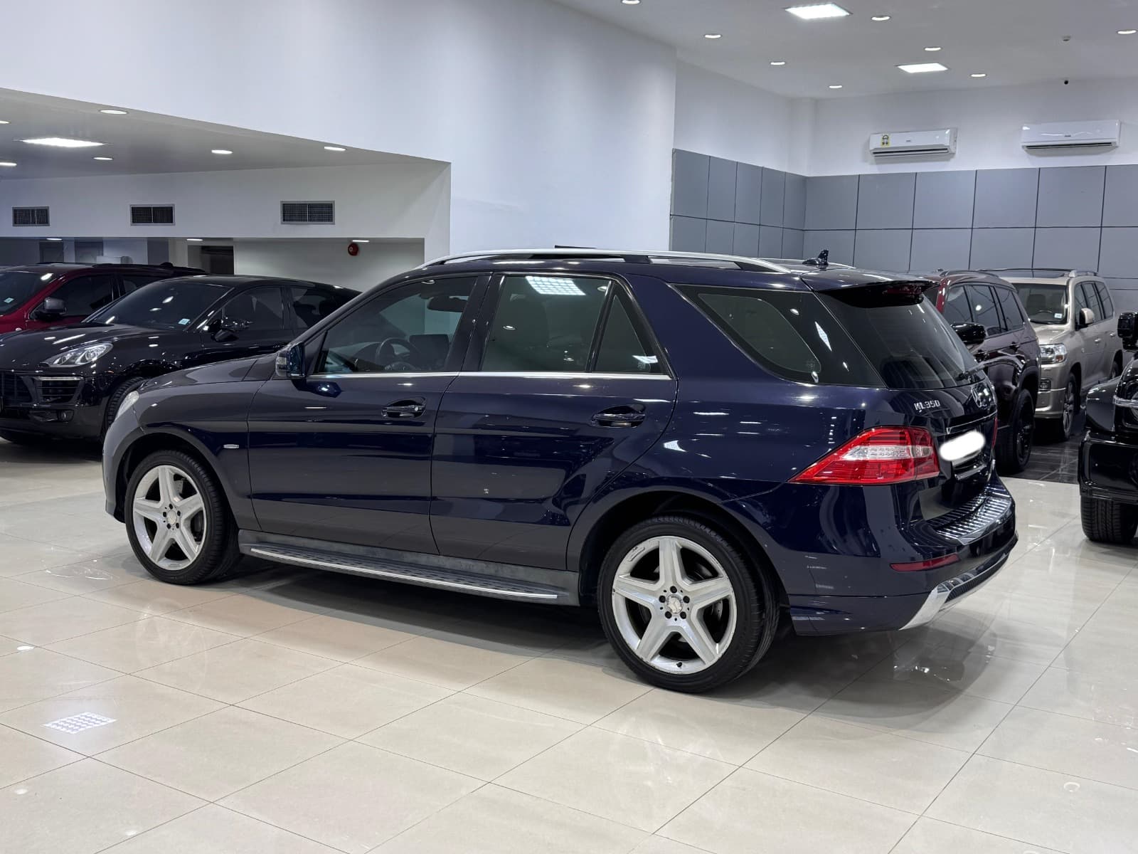 Mercedes Benz ML-350 4matic 2013 (Blue) 4