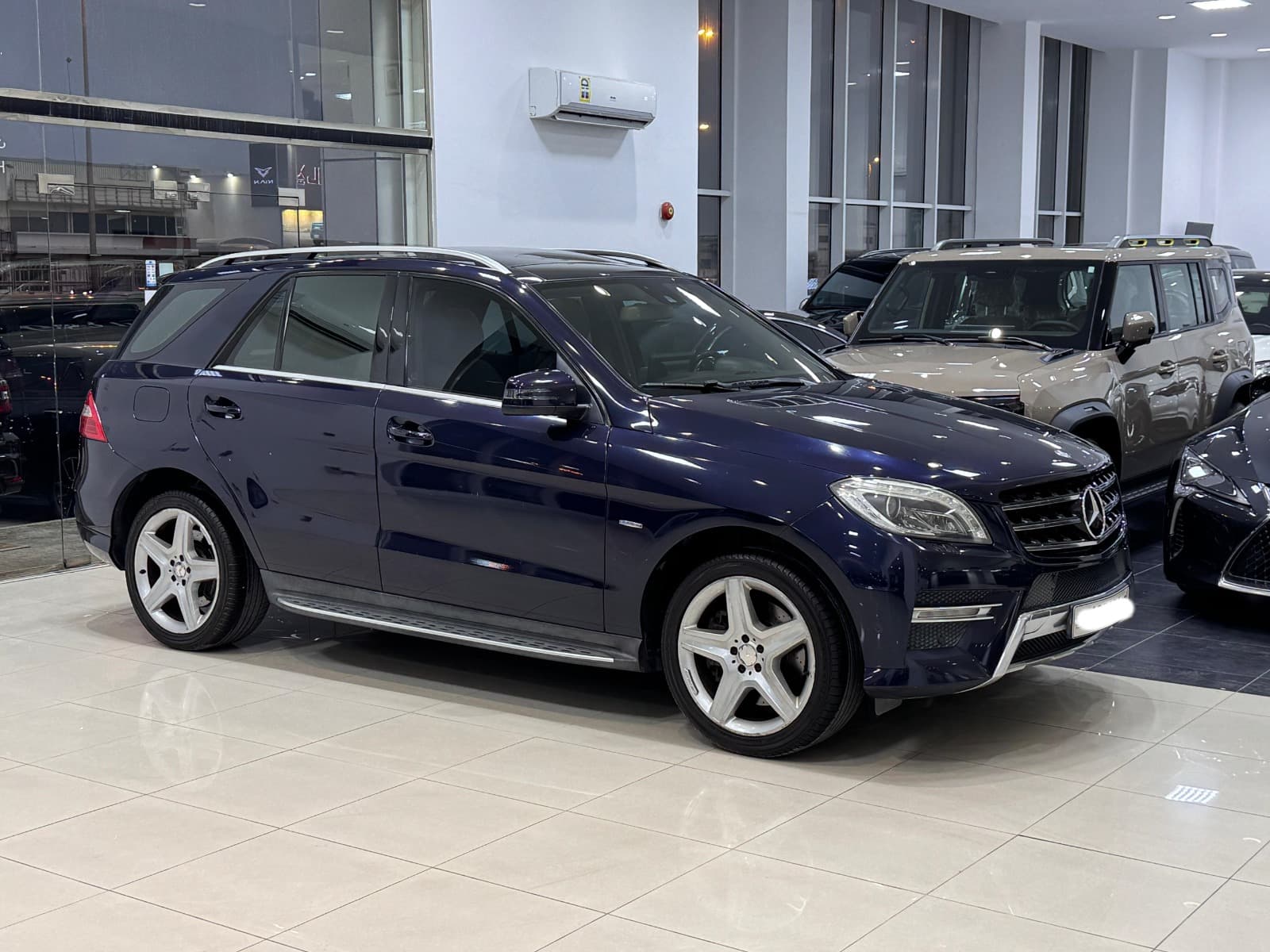 Mercedes Benz ML-350 4matic 2013 (Blue) 6