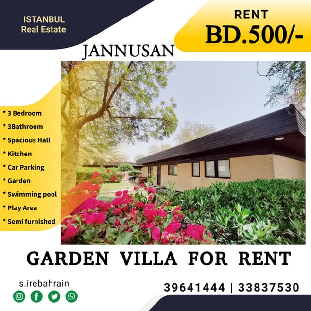 Villa for rent in Barbar