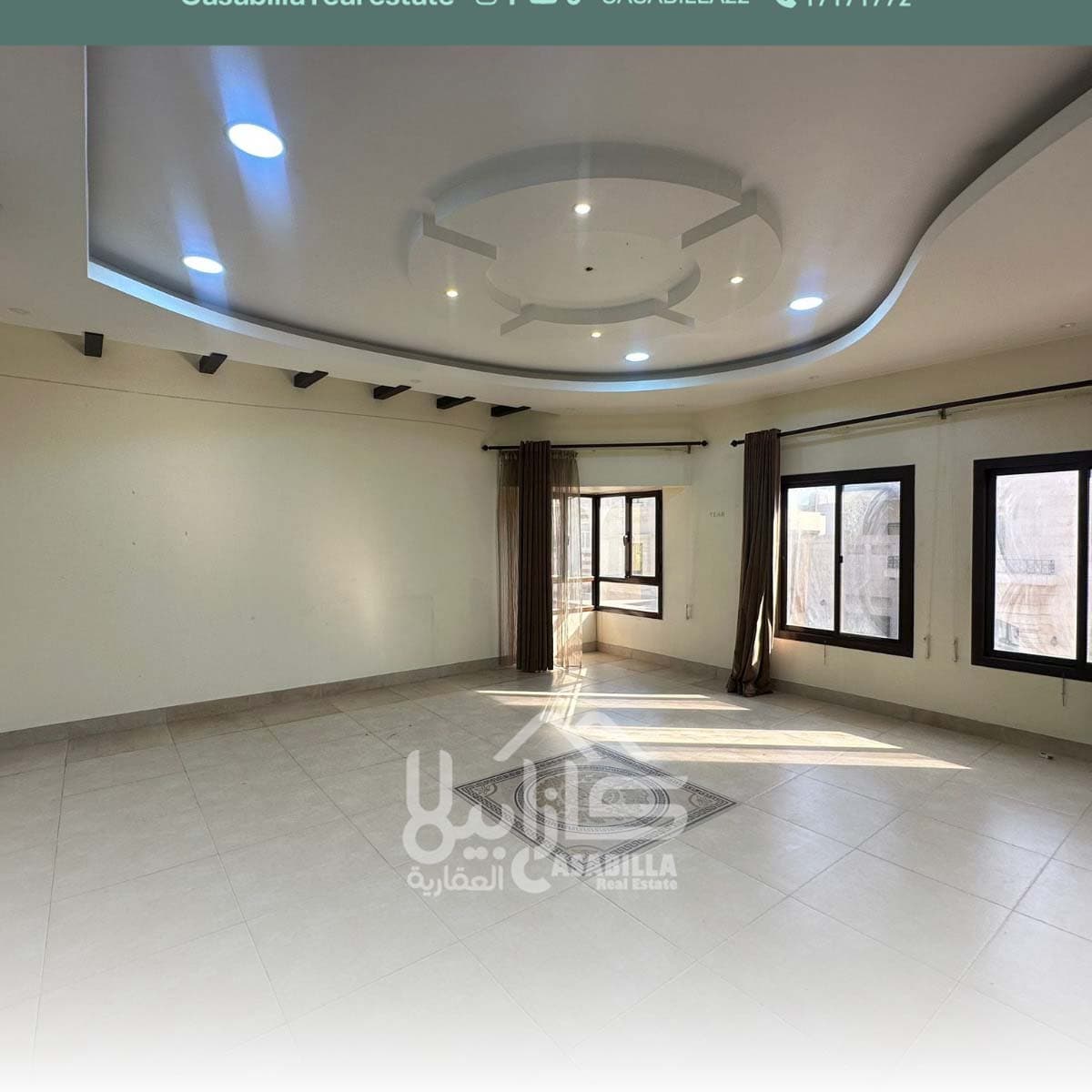 For rent a residential villa in a quiet and elegant area in Hidd 4