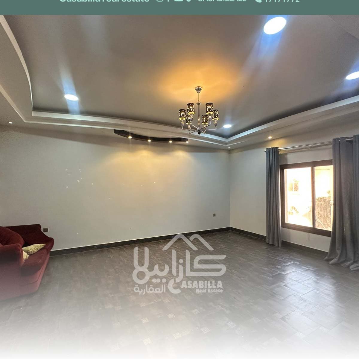 For rent a residential villa in a quiet and elegant area in Hidd 1