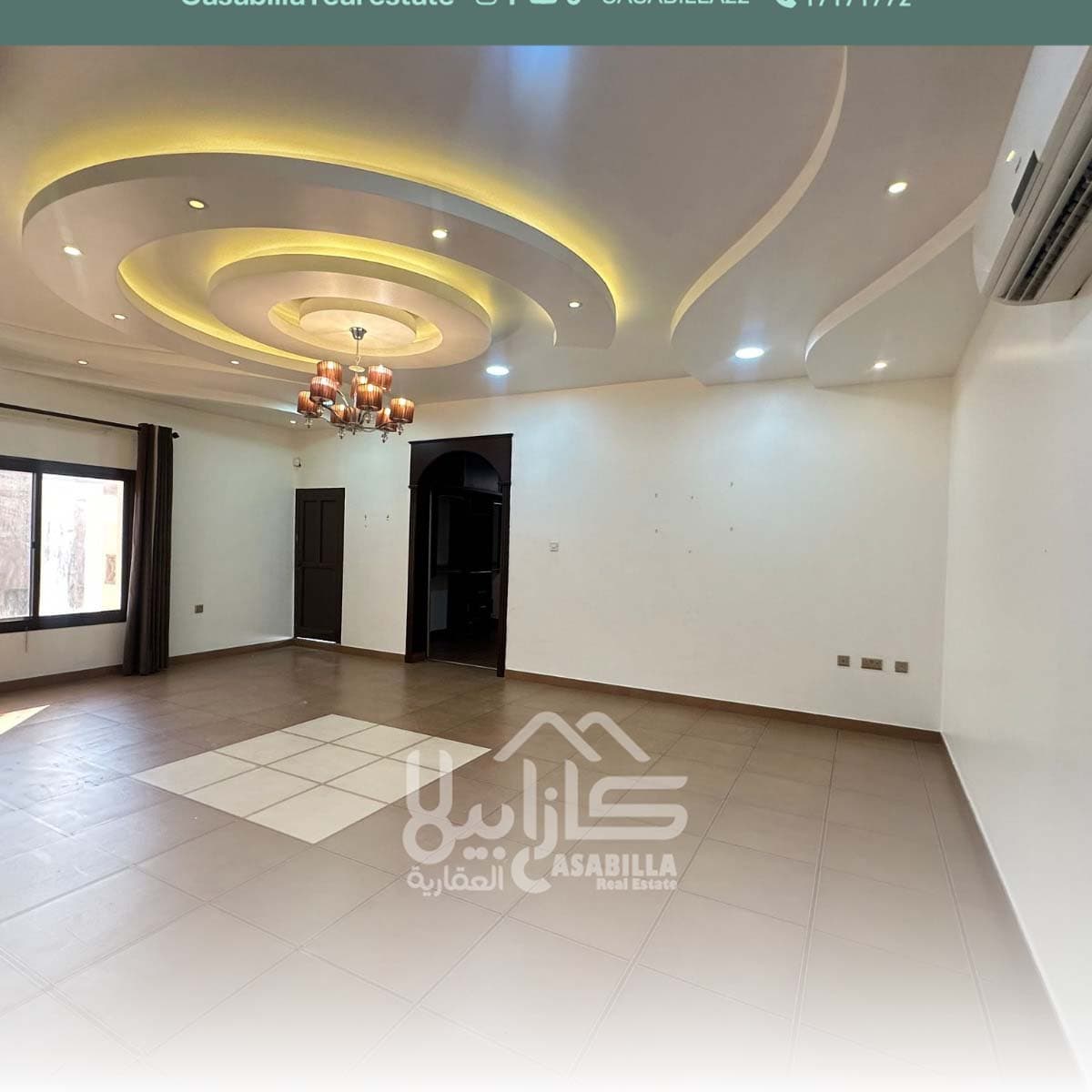 For rent a residential villa in a quiet and elegant area in Hidd 2