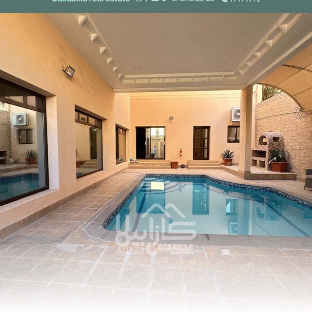 For rent a residential villa in a quiet and elegant area in Hidd