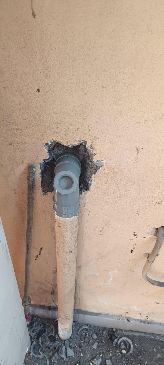 I do all the plumbing