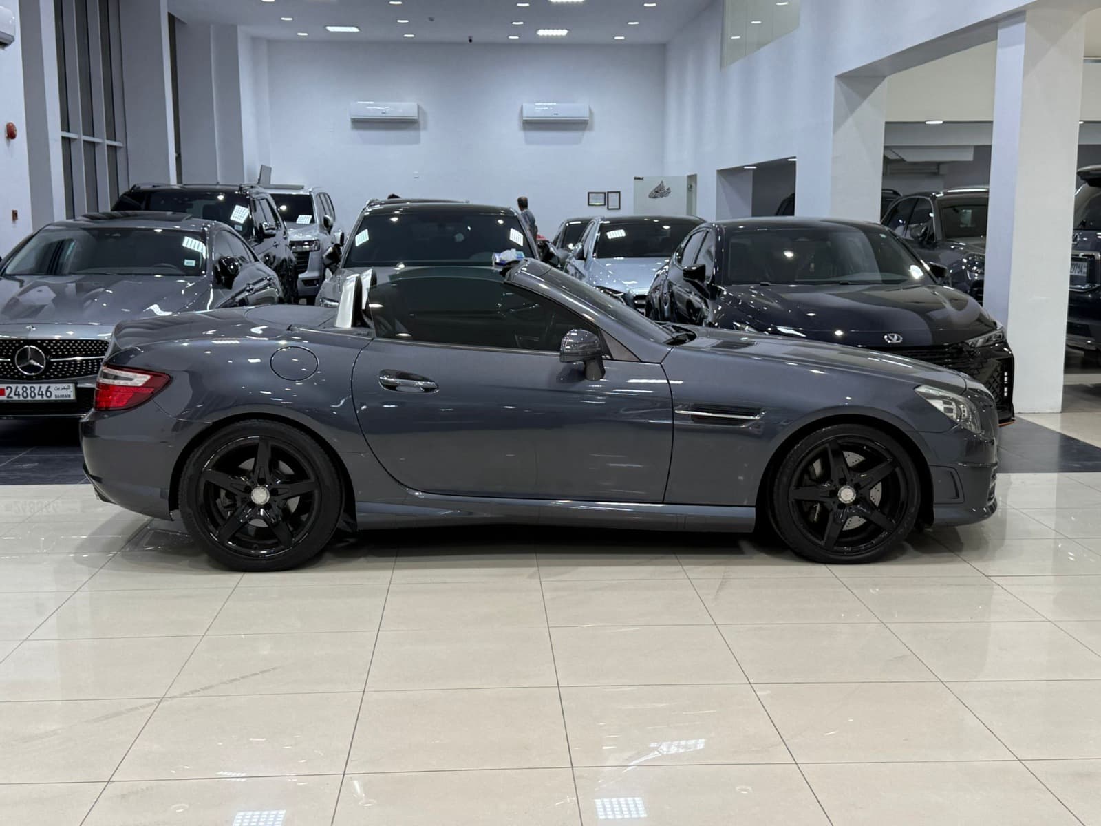 مرسيدس بنز SLK-200/ 2014 (رمادي) 0