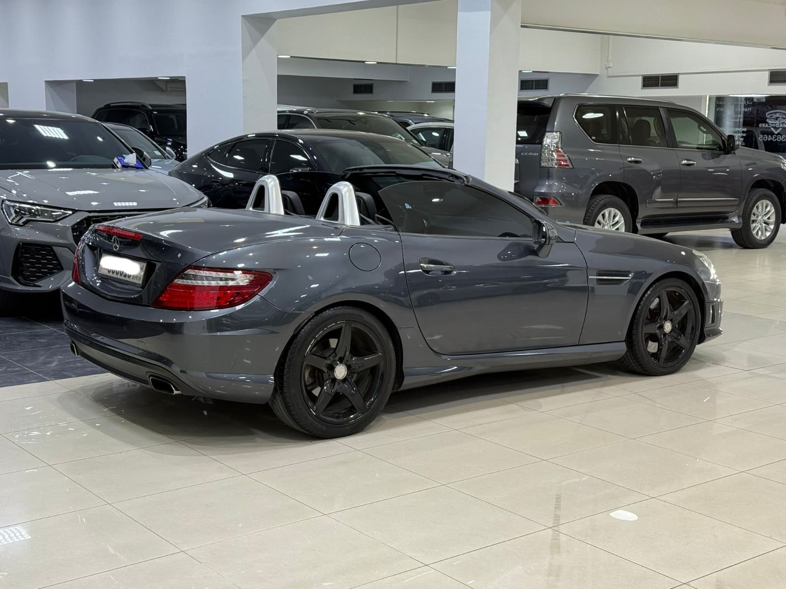 مرسيدس بنز SLK-200/ 2014 (رمادي) 6