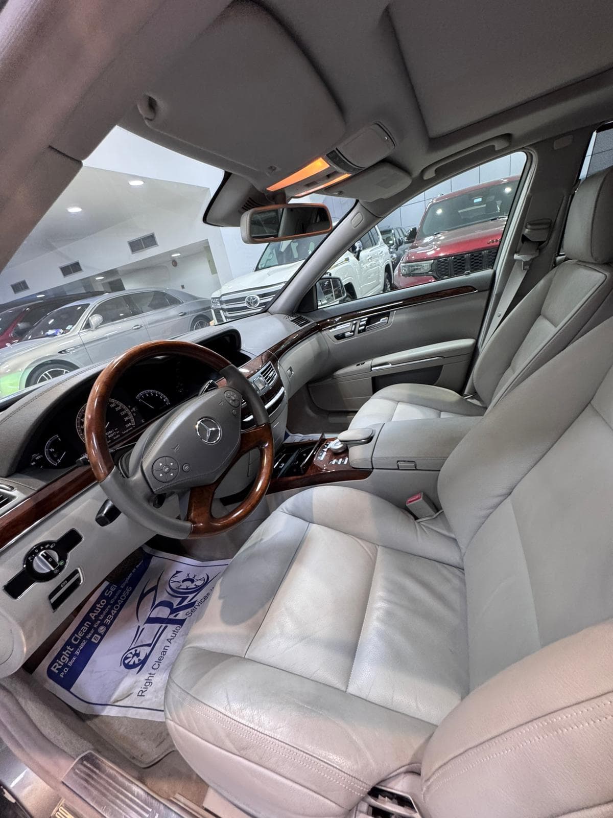 مرسيدس بنز S-350/ 2010 (فضي) 3
