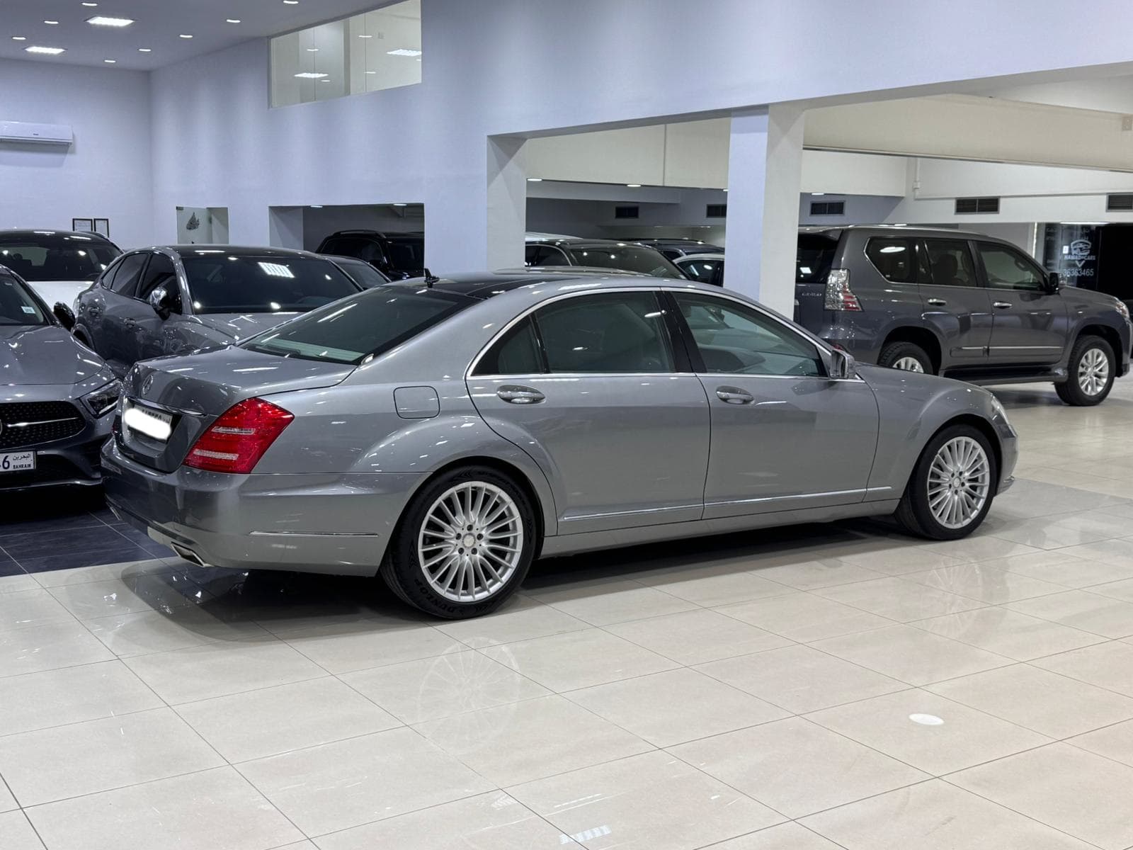 مرسيدس بنز S-350/ 2010 (فضي) 7