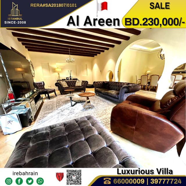 Luxurious Modern Villa for Sale in Al Areen