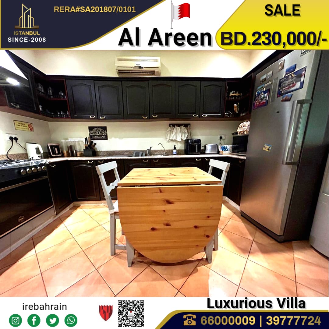 Luxurious Modern Villa for Sale in Al Areen 3