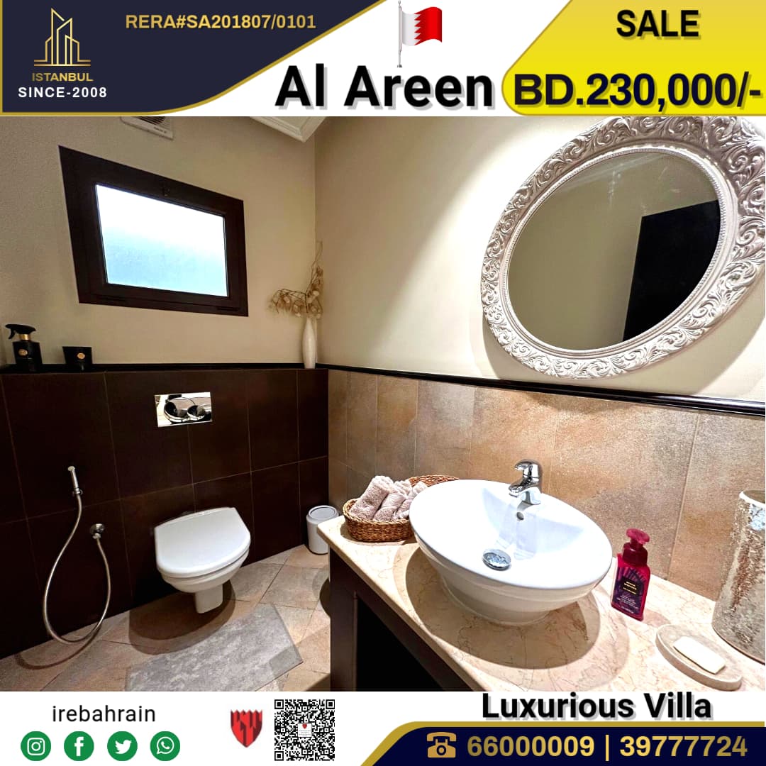Luxurious Modern Villa for Sale in Al Areen 2