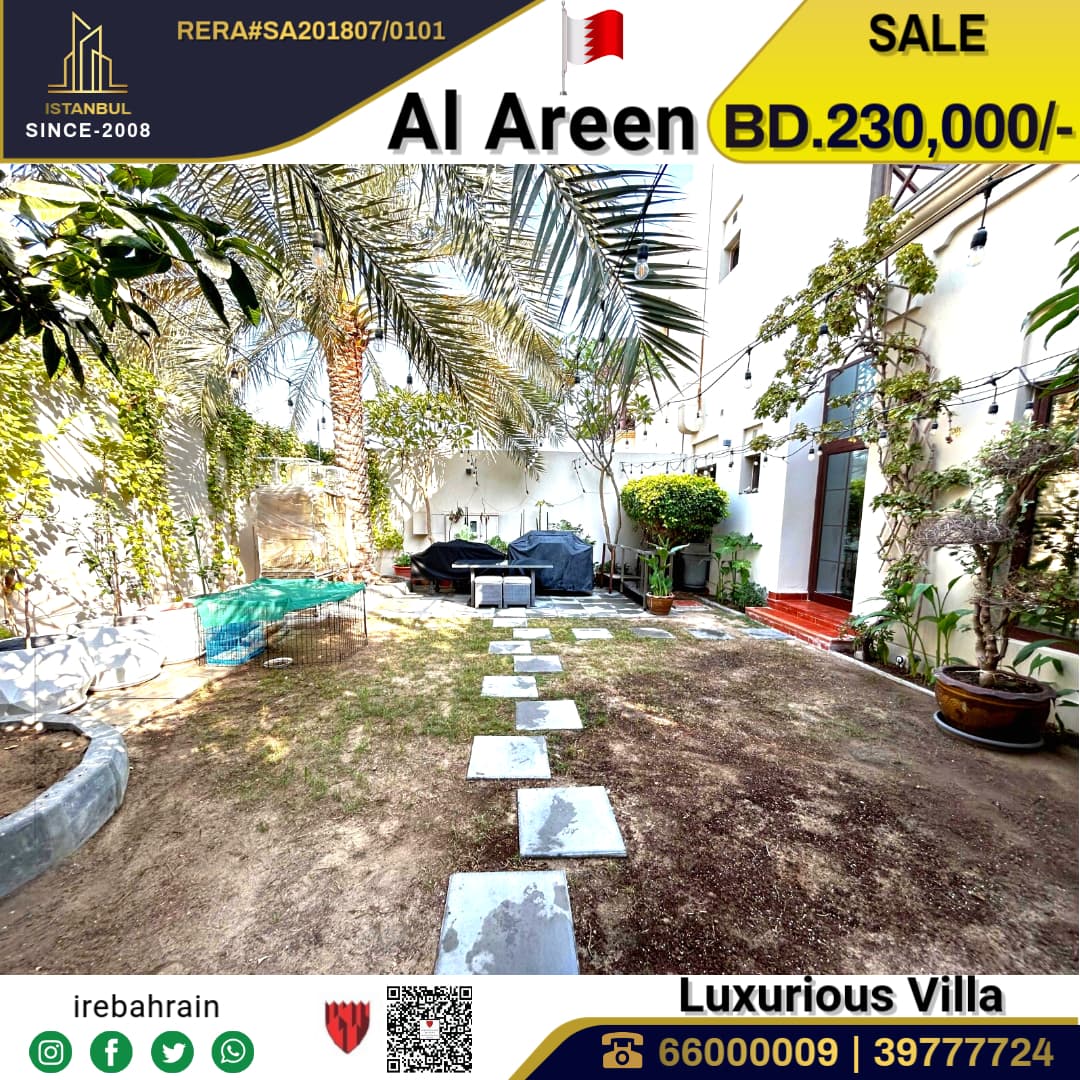 Luxurious Modern Villa for Sale in Al Areen 9
