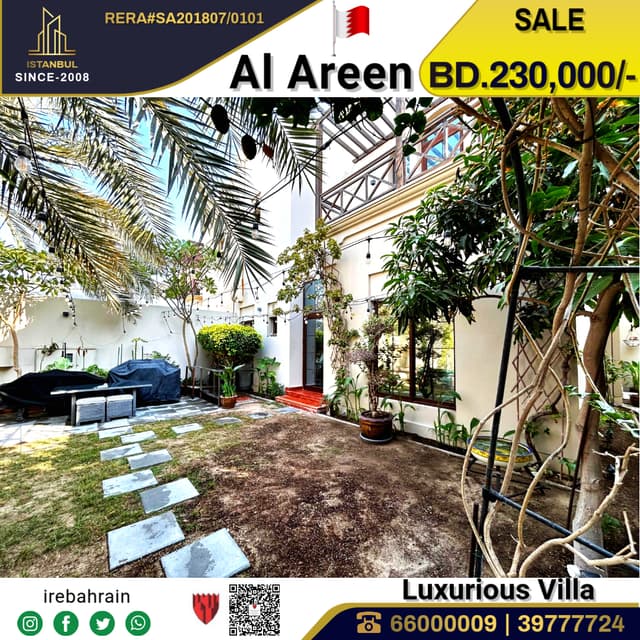 Luxurious Modern Villa for Sale in Al Areen