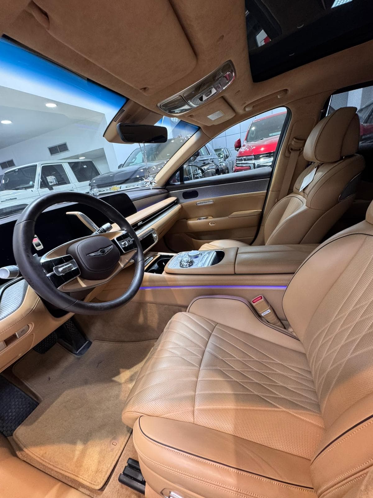 جينيسيس G90/ 2023 (أزرق) 4