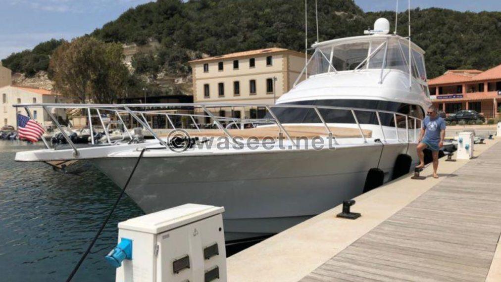 For sale a yacht Hatteras 64 2