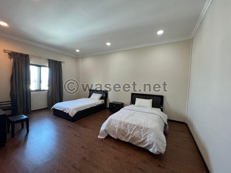 Furnished apartment for rent with two rooms and a comprehensive hall 4