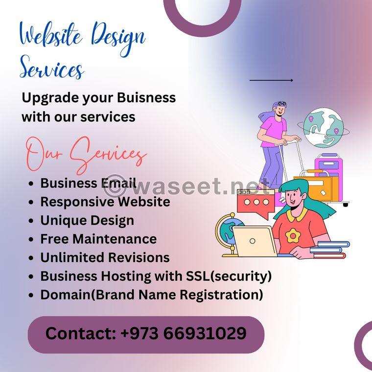 Website Designing and Development for all Business 1