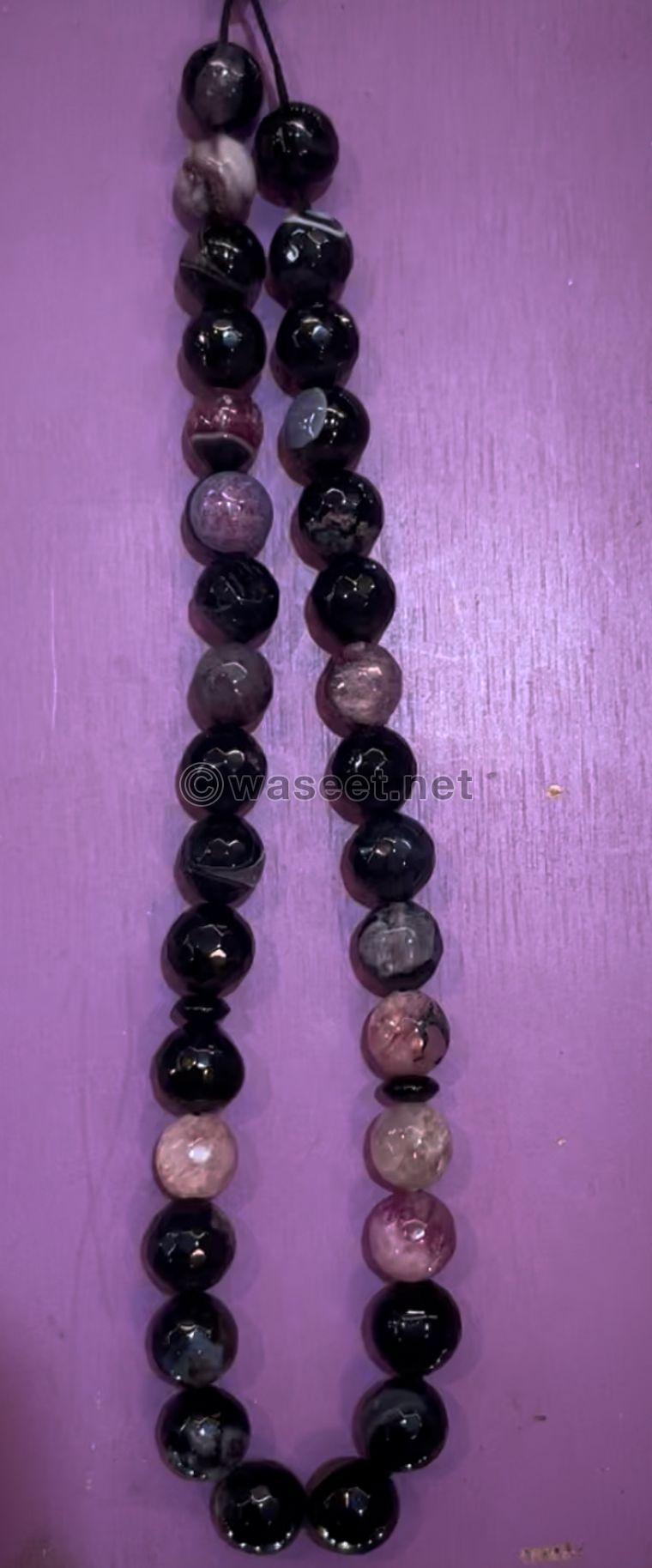 Fairuz stone rosary 1