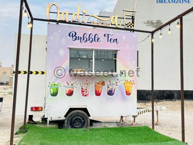 For Sale Running Bubbles Tea Food Truck  0