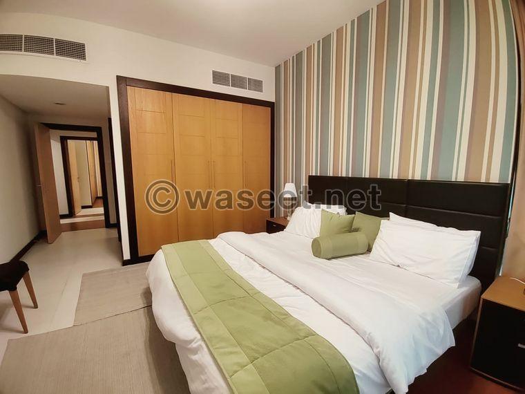 For rent a fully furnished luxury apartment of 155 meters 8