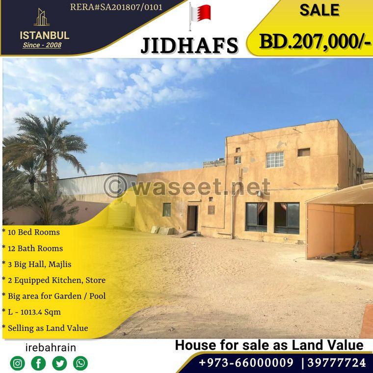 Spacious house for sale in Jidhafs 1