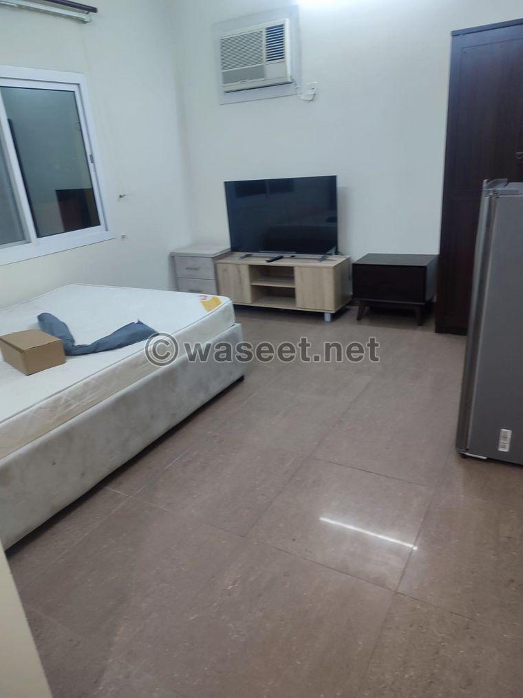 For rent a furnished studio in Riffa 4