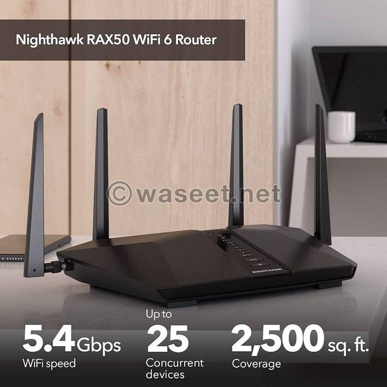 Netgear 5400mb wifi 6 router 0