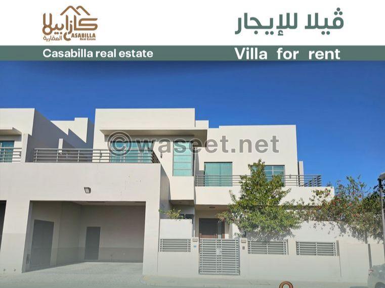 For rent a villa in West Riffa 0
