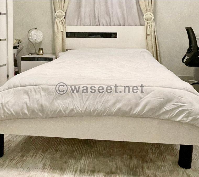 white bed for sale 1