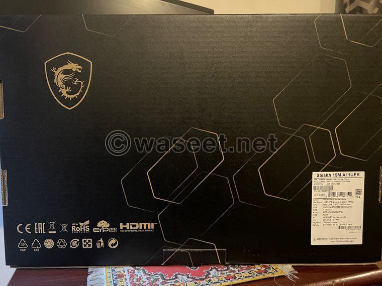 MSI Stealth   laptop for sale new 1