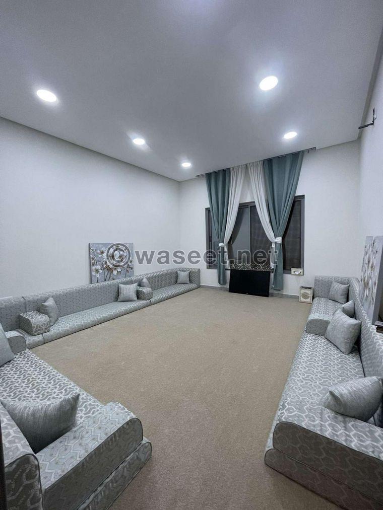 For rent a new furnished villa in Hamad Town  4