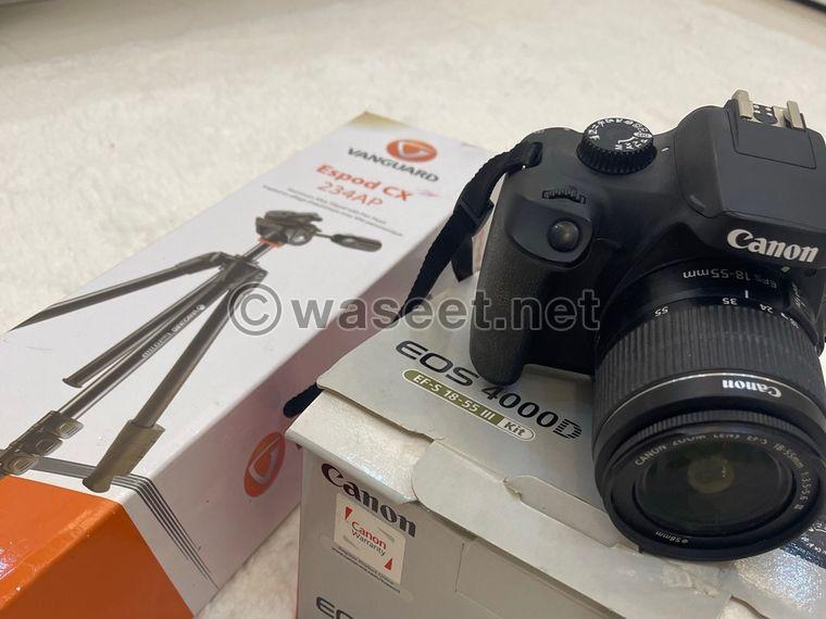 For sale Canon camera with stand 80 dinars  0