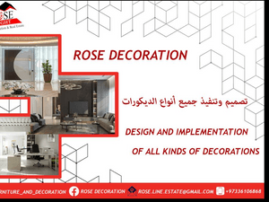 Designing and implementing all types of decorations