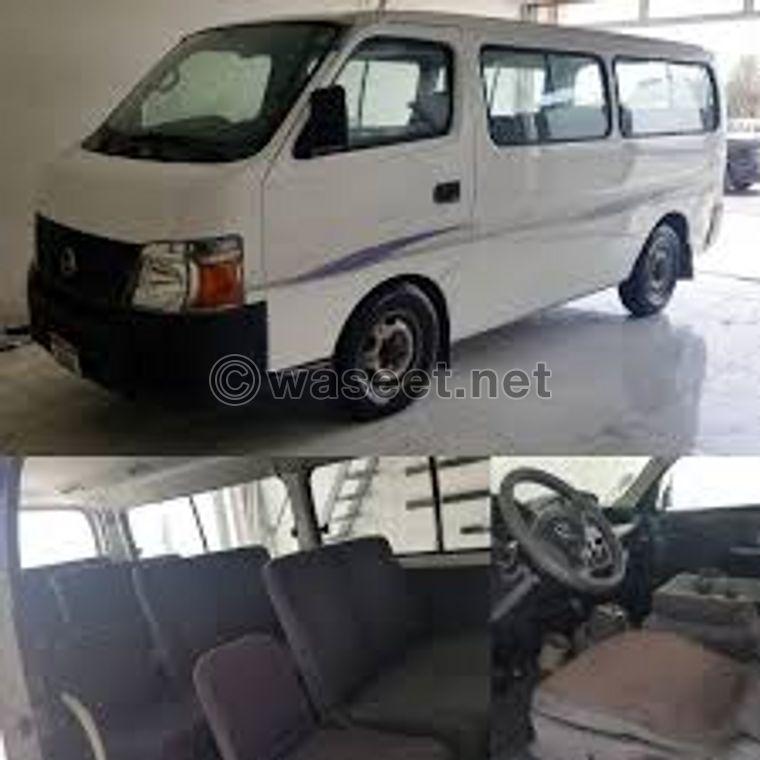 Nissan 2010 bus for sale 0
